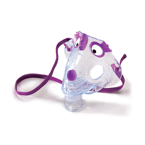 Reusable Pediatric Character Mask with Optional Nebulizer Kit