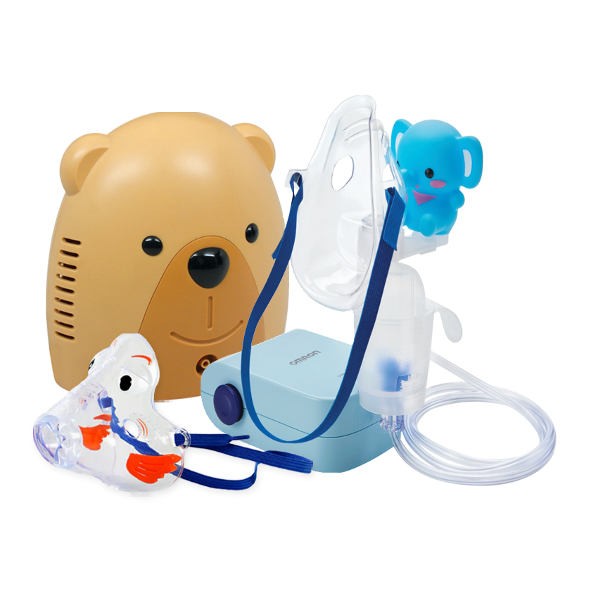 Kids nebulizer systems and masks.