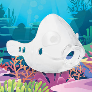 Bubbles the Fish Pediatric Aerosol Mask