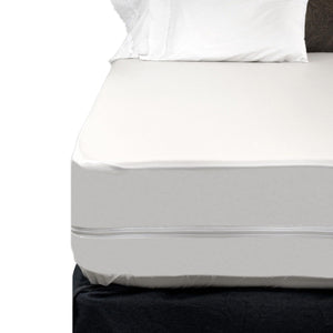 Heavy Duty Vinyl Split Boxspring Cover - King Size (2 Twin XL Vinyls)
