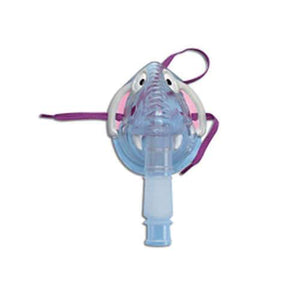 Reusable Pediatric Character Mask with Optional Nebulizer Kit-Elephant Mask with Disposable Nebulizer Kit - Single