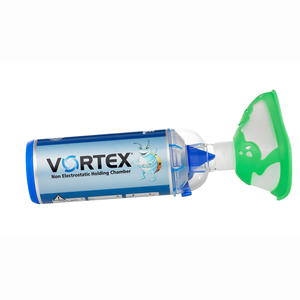 VORTEX Non Electrostatic Valved Holding Chamber