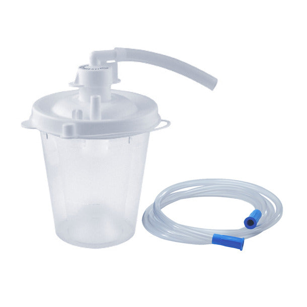 800cc Disposable Suction Canister Kit with Internal Filter for Drive/Devilbiss Suction Machines