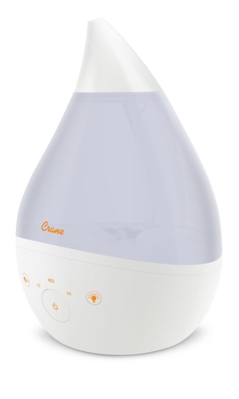 Crane Drop Ultrasonic Cool Mist Humidifier - Blue/White