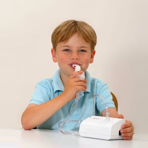 Omron CompAir Nebulizer System NE-C801 - Being used at home