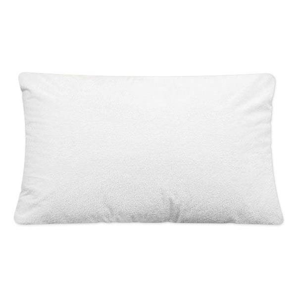 Breathable Waterproof  Zippered Pillow Cover - Standard Size (2 Pack)