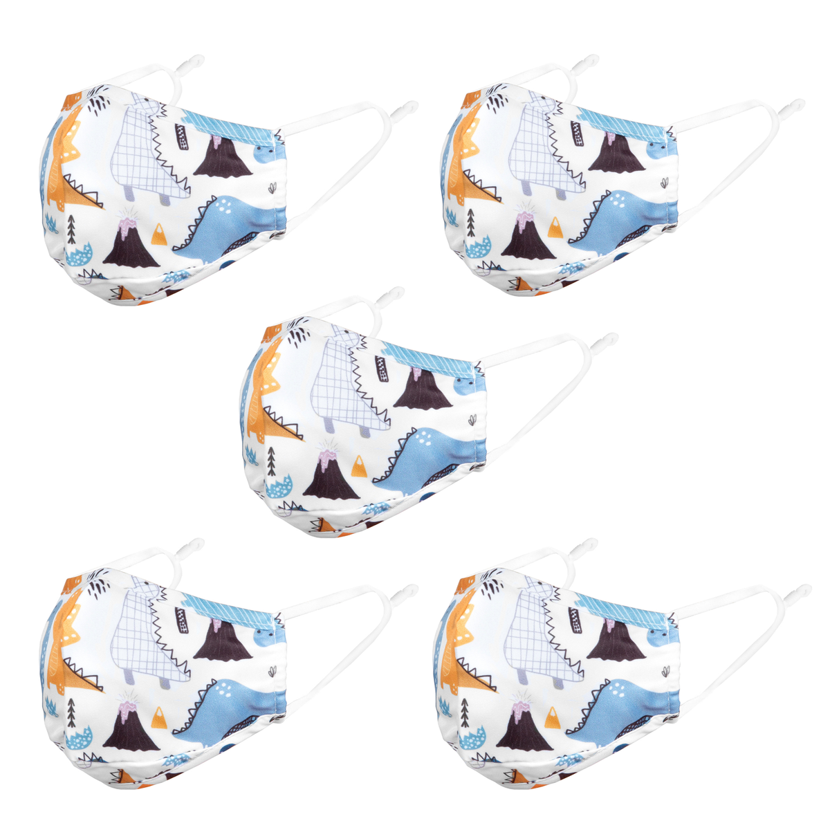 Dino mask 5 pack