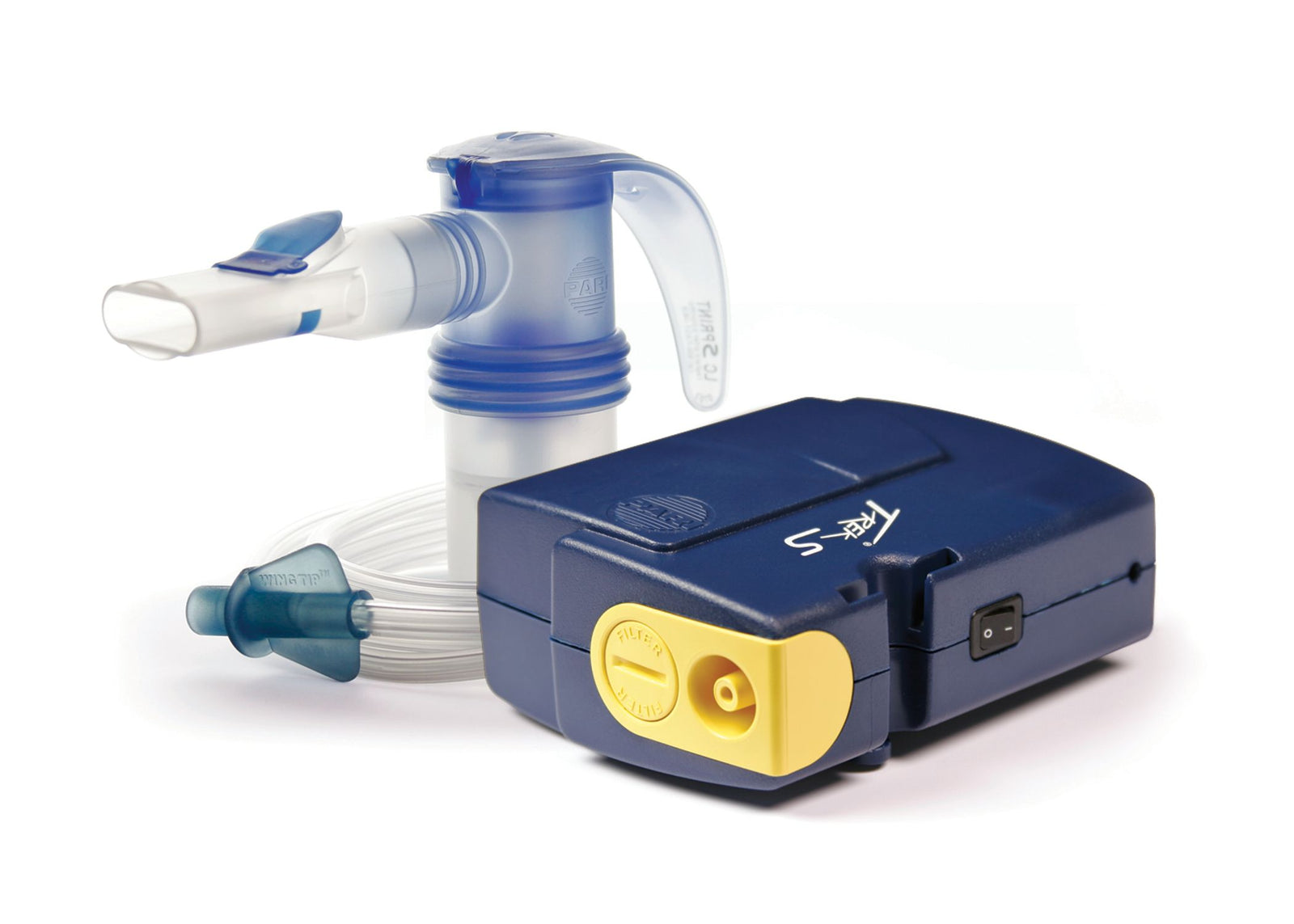 PARI TREK S Nebulizer Compressor With One Pari LC Sprint Nebulizer Kit (no Battery) Open Box