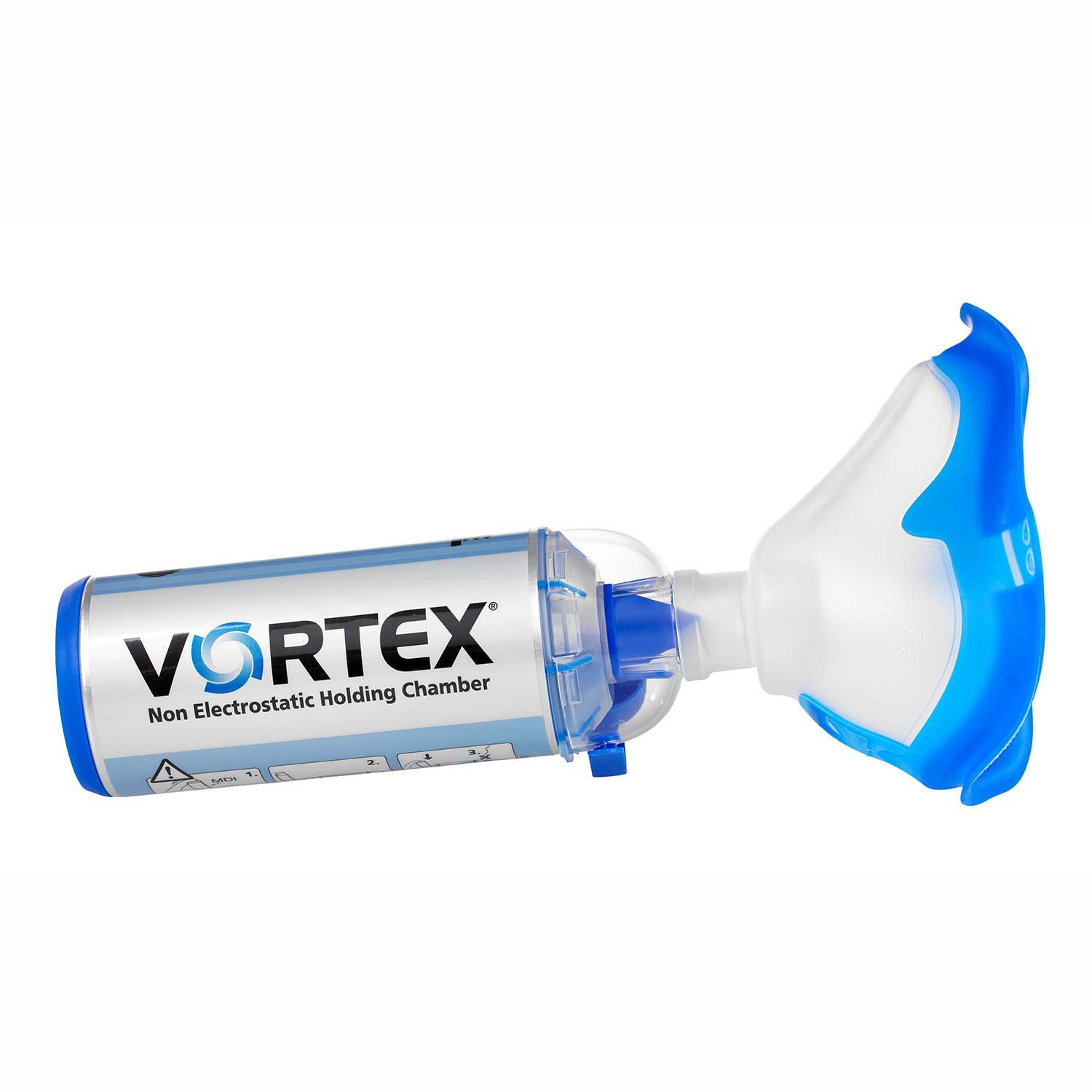 VORTEX Non Electrostatic Valved Holding Chamber - Just Nebulizers